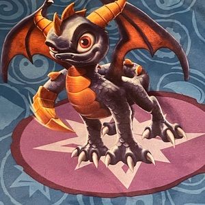 Next To New Twin Size Flat Sheet Of The Skylanders